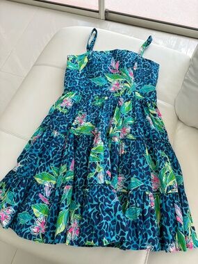 Lilly Pulitzer leopard dress. 2